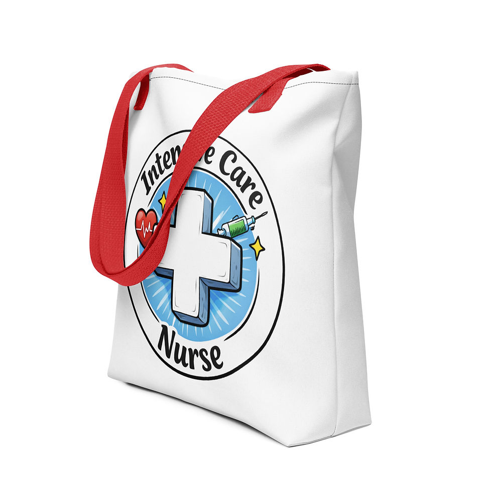 Thumbnail: Intensive Care Nurse Tote bag