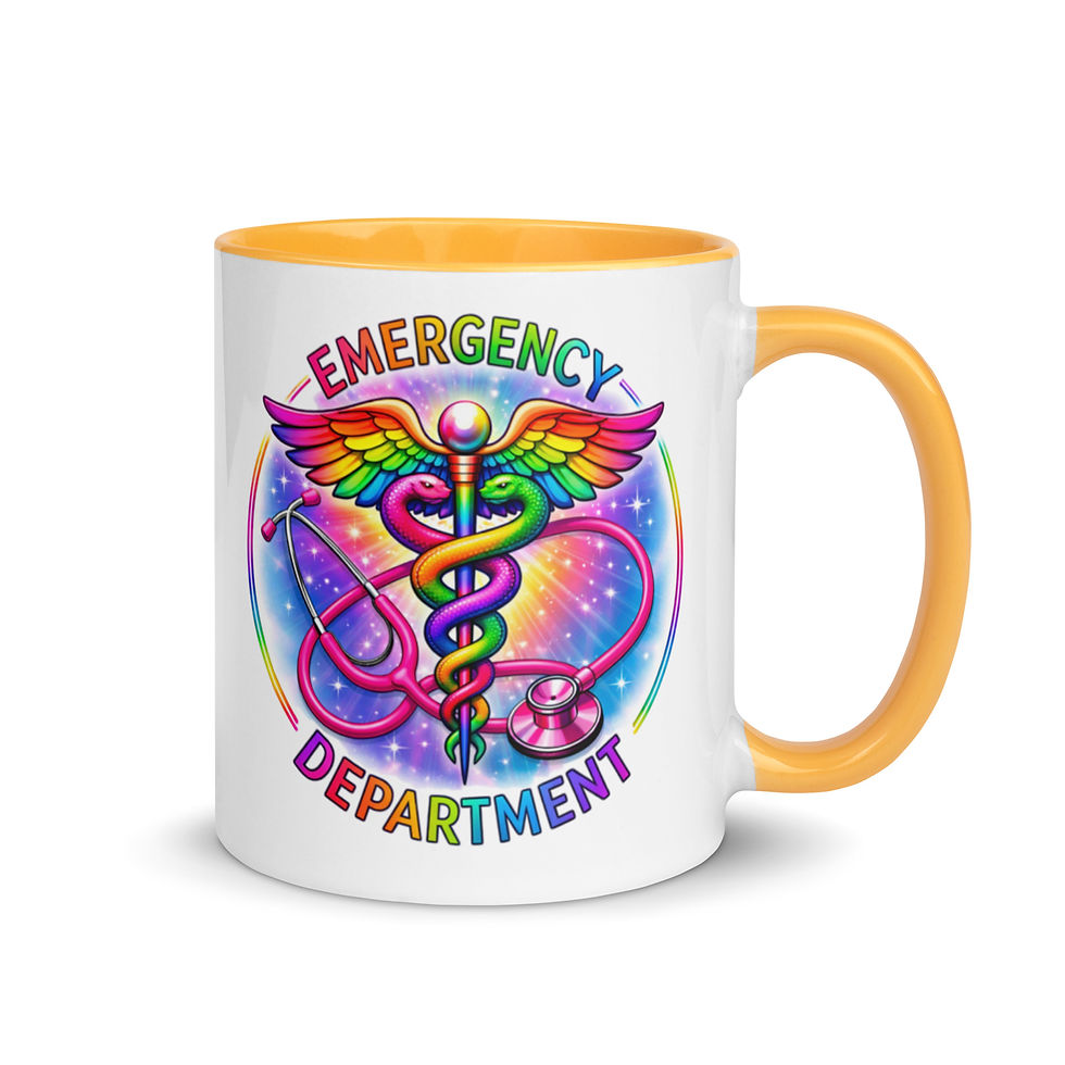 Thumbnail: EMERGENCY DEPARTMENT Mug with Color Inside