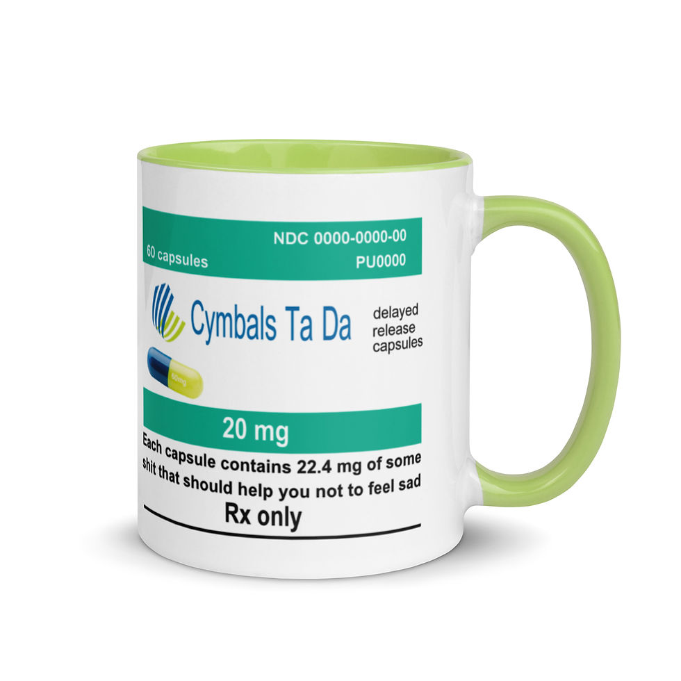 Thumbnail: Cymbals Ta Da Mug with Color Inside