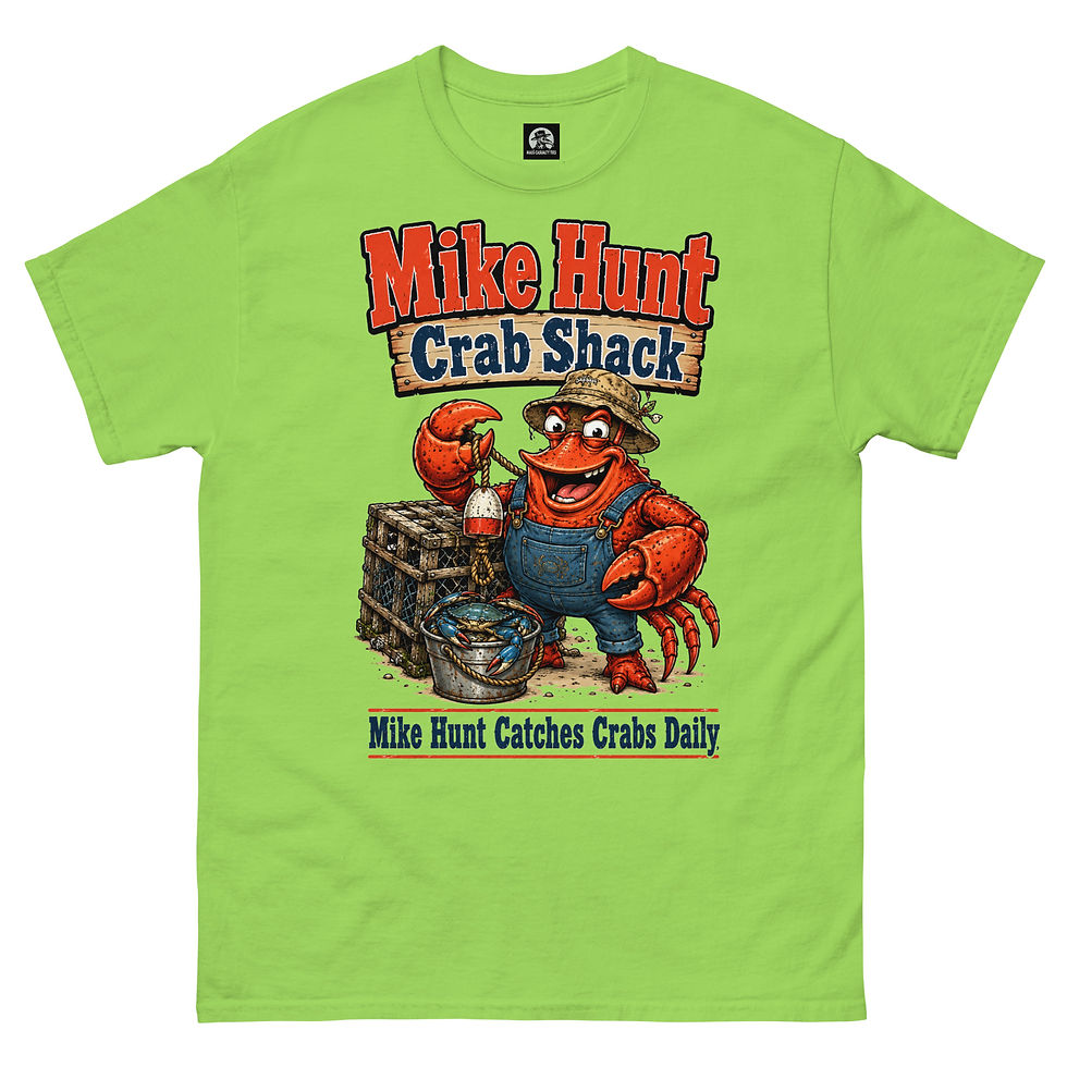 Thumbnail: Mike Hunt Crab Shack classic tee