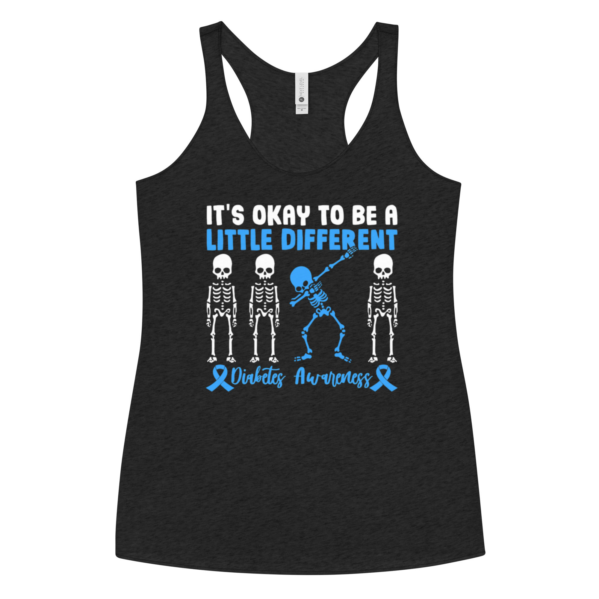 It's Okay To Be A Different Women's Racerback Tank