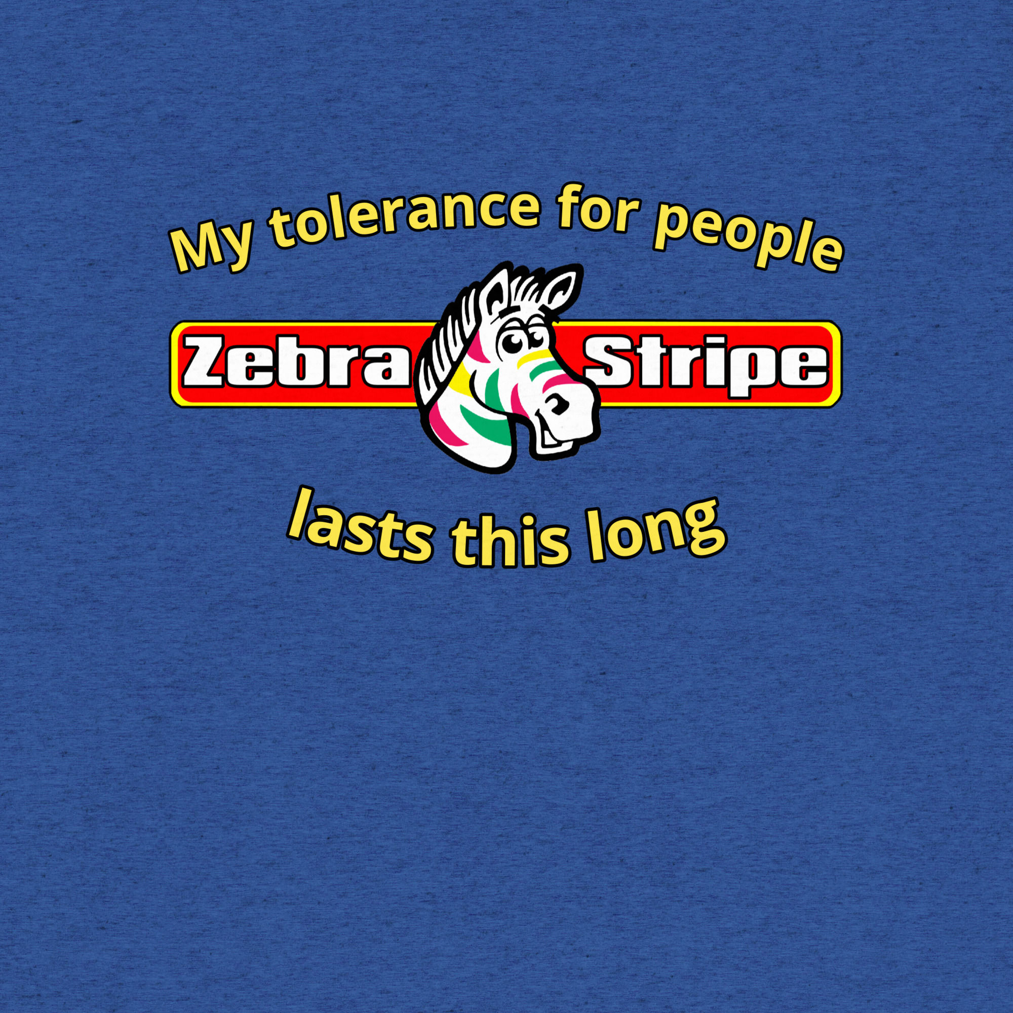 Zebra Stripe Short sleeve t-shirt