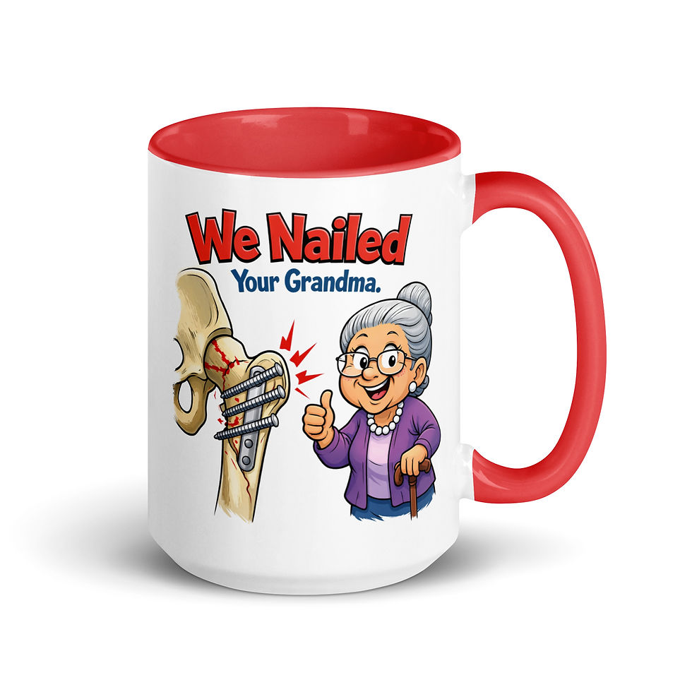 Thumbnail: We Nailed Your Grandma Mug with Color Inside