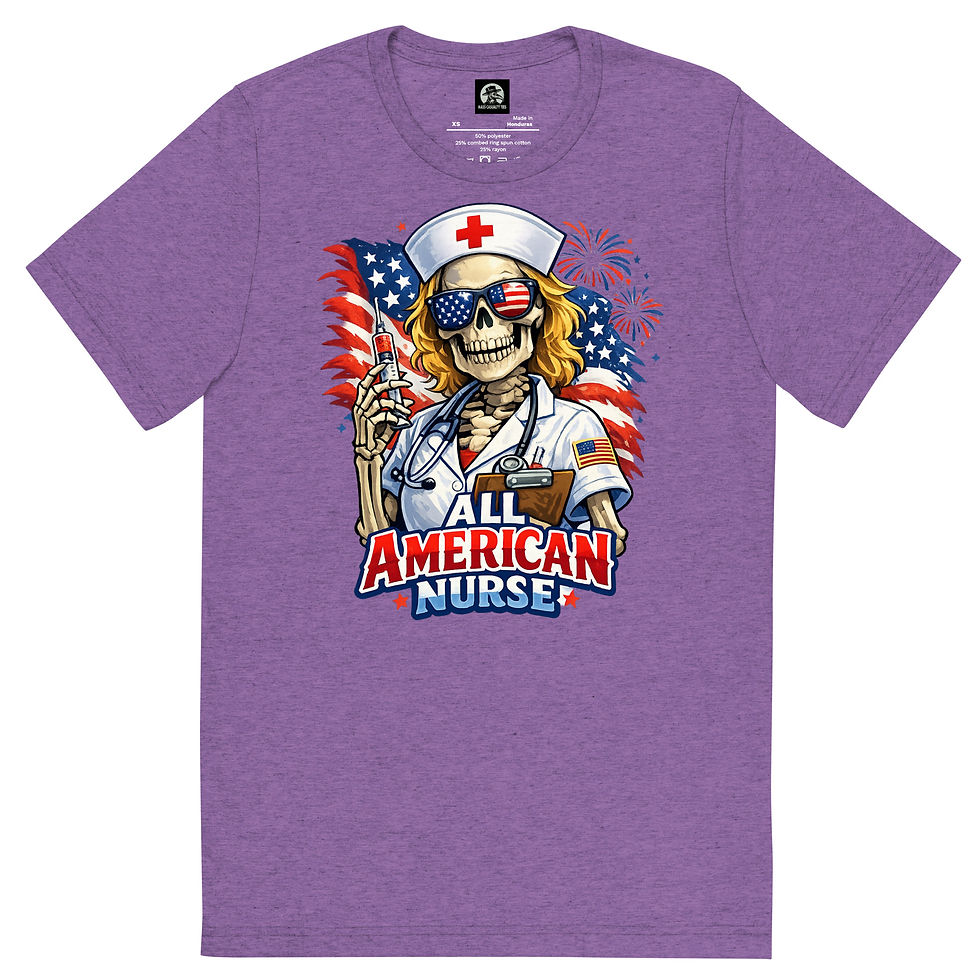 Thumbnail: All American Nurse Short sleeve t-shirt