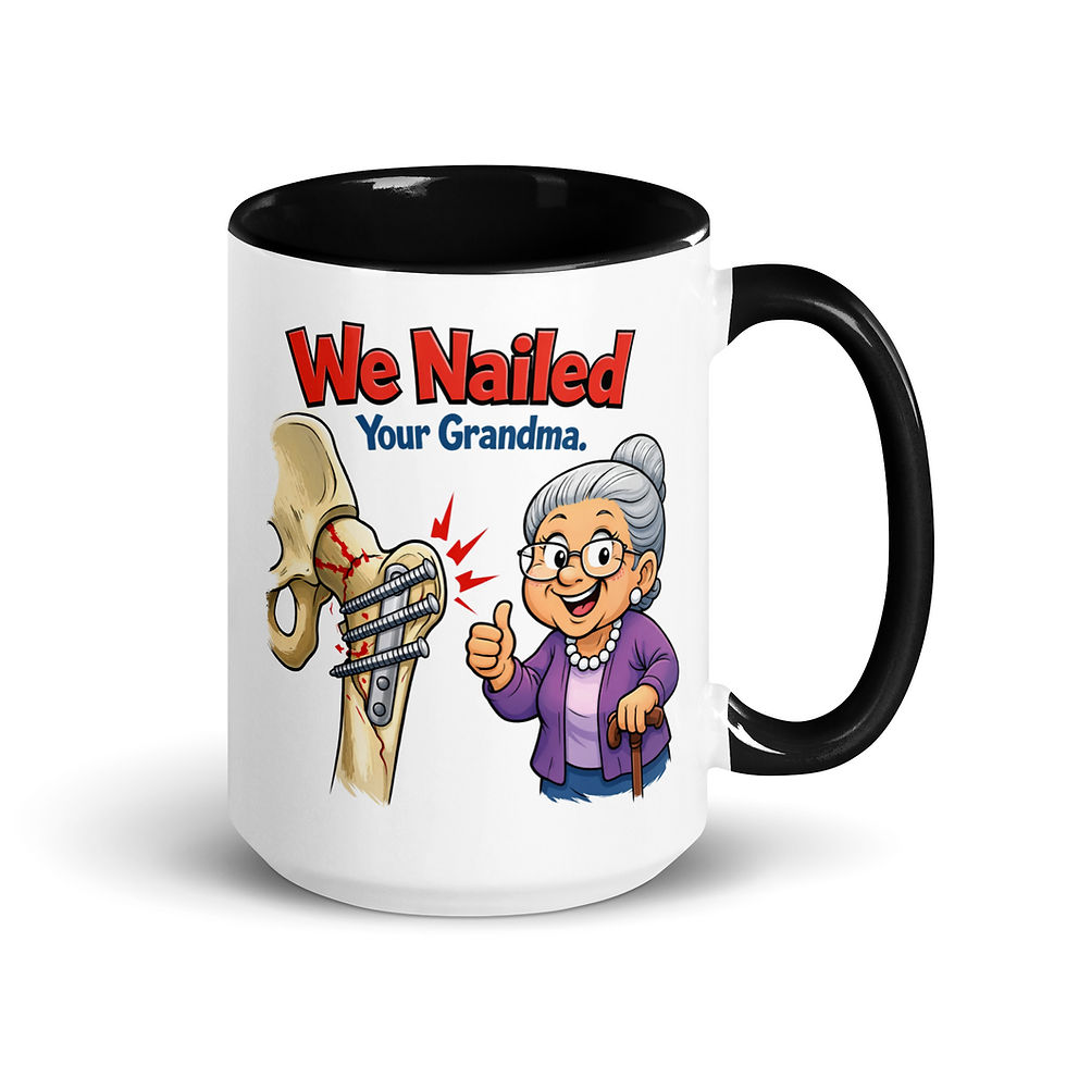 Thumbnail: We Nailed Your Grandma Mug with Color Inside