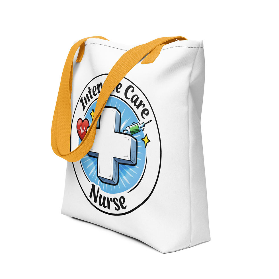 Thumbnail: Intensive Care Nurse Tote bag