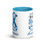 Thumbnail: I Wear Blue For Diabetes Awareness Mug with Color Inside