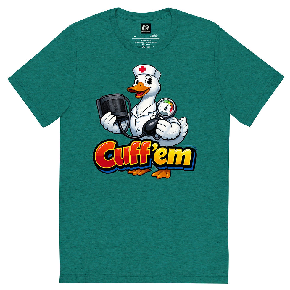 Thumbnail: Cuff ’em Short sleeve t-shirt
