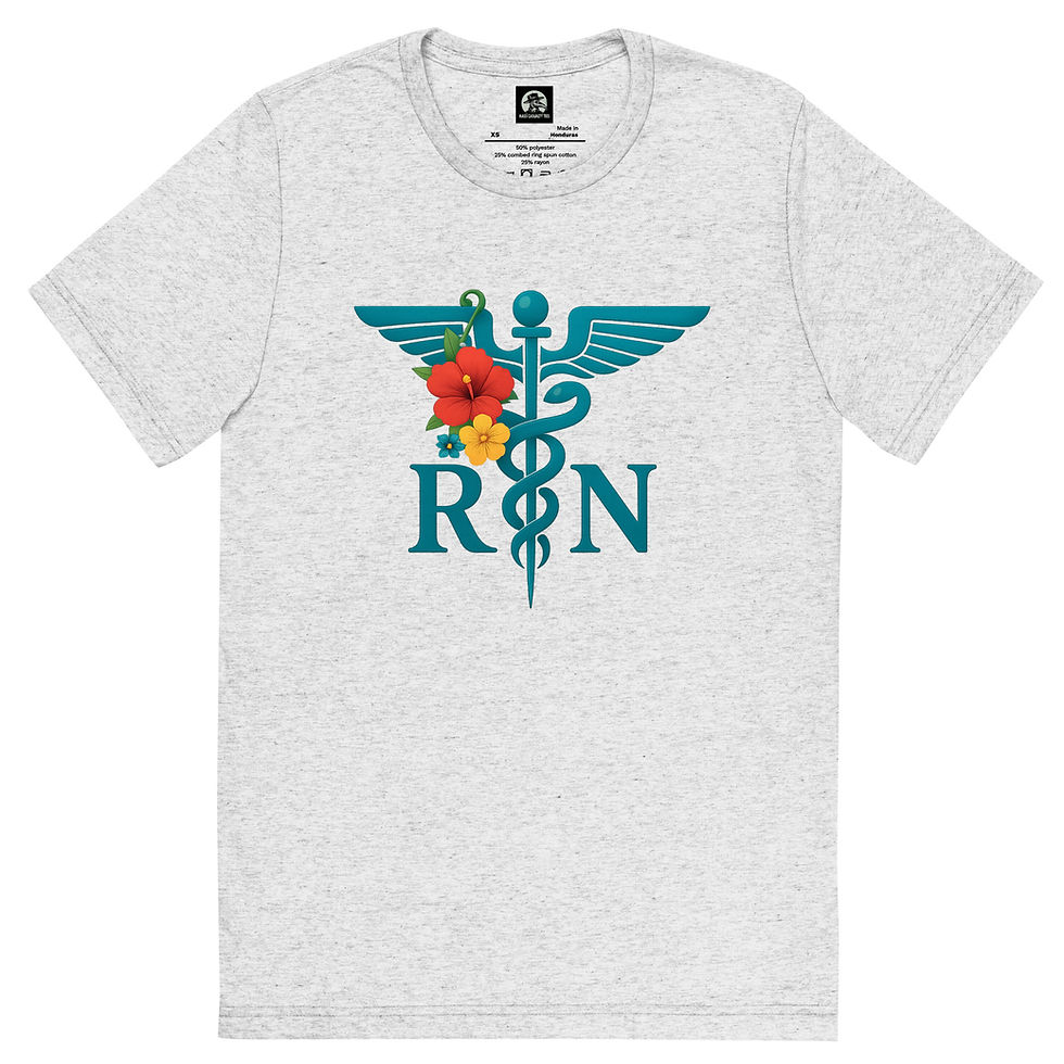 Thumbnail: RN caduceus symbol Short sleeve t-shirt
