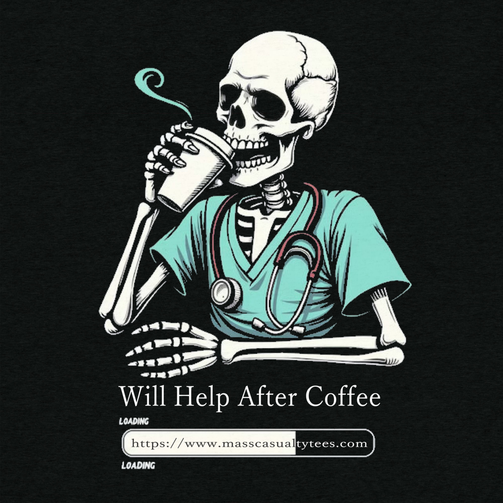 Will Help After Coffee Short sleeve t-shirt