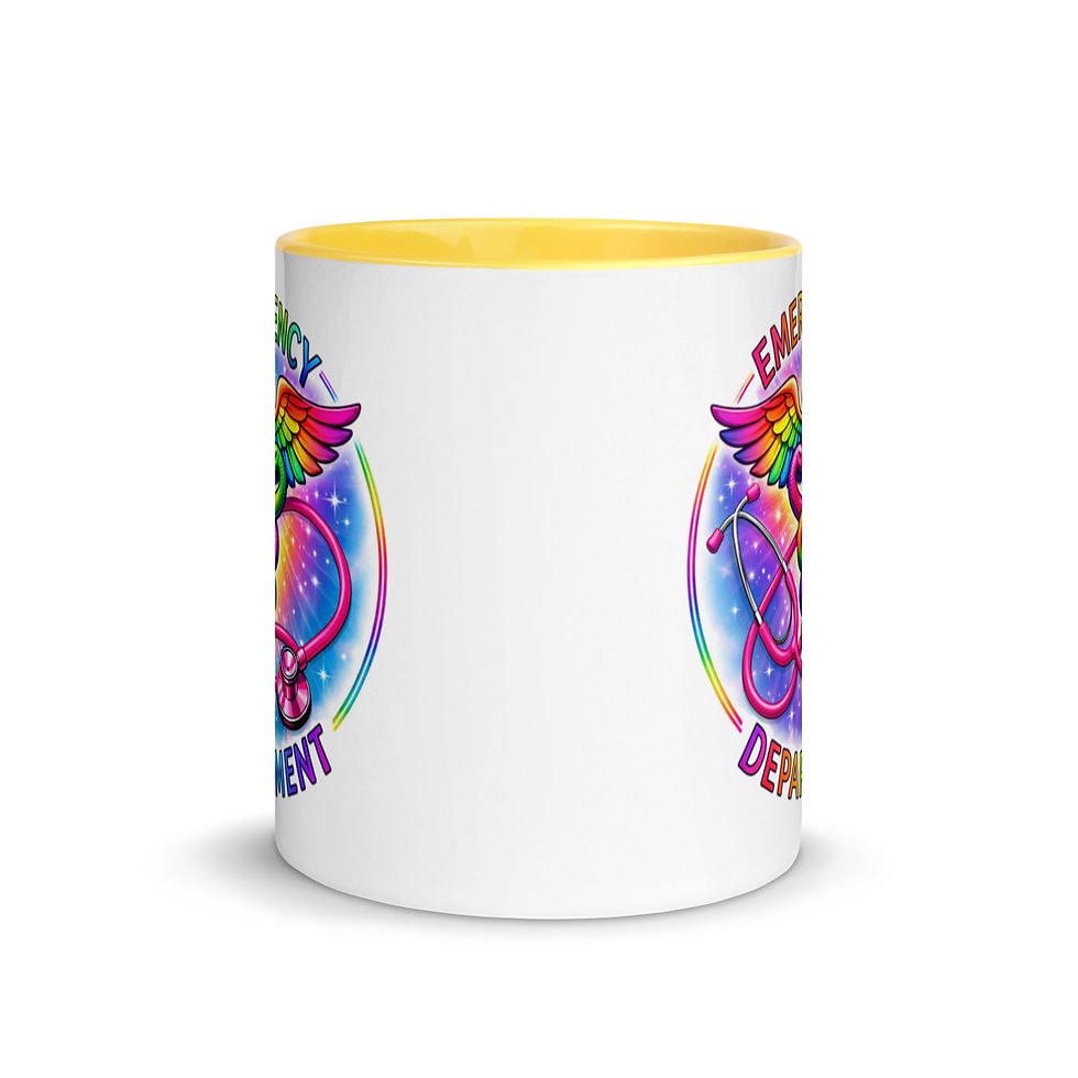 Thumbnail: EMERGENCY DEPARTMENT Mug with Color Inside