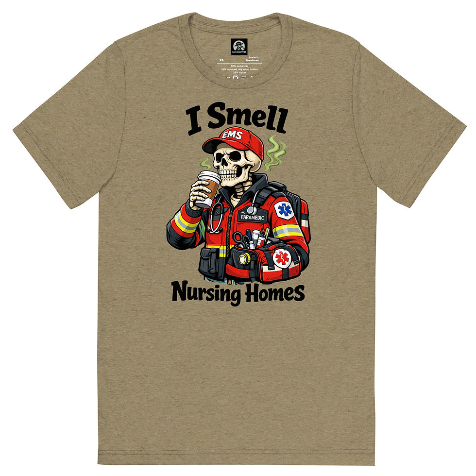 Thumbnail: I Smell Nursing Homes Short sleeve t-shirt