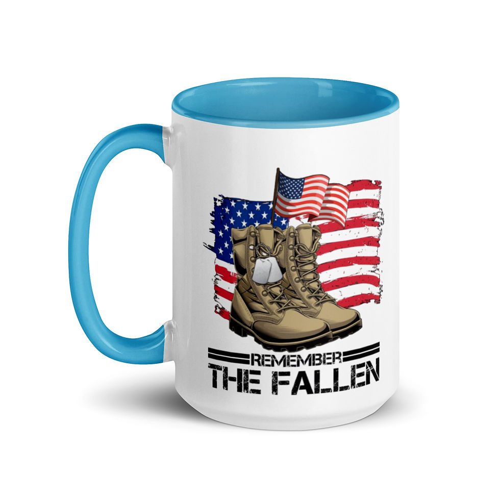 Thumbnail: Remember The Fallen Mug with Color Inside