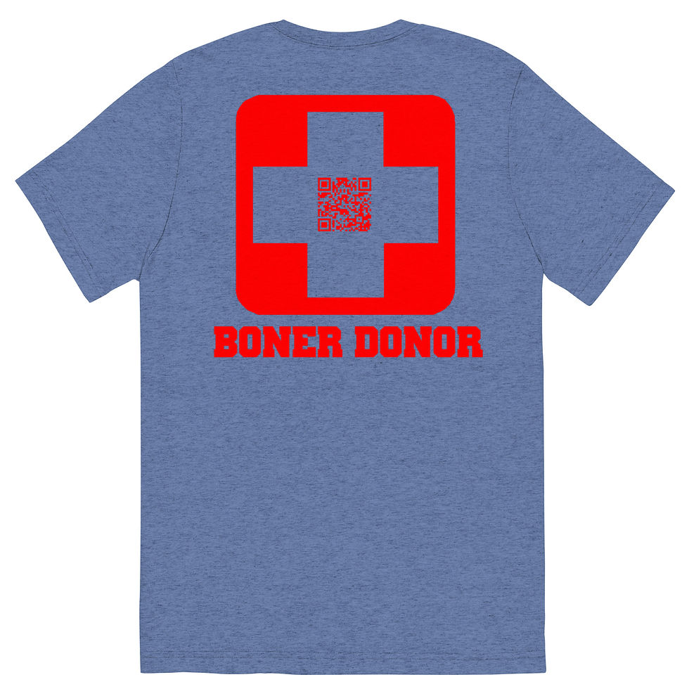 Thumbnail: Boner Donor Short sleeve t-shirt