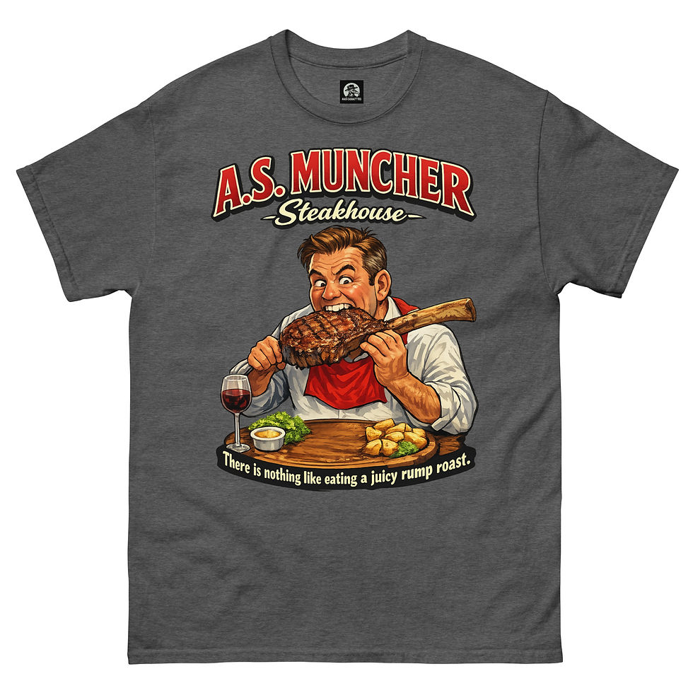 Thumbnail: A.S. Muncher Steakhouse classic tee