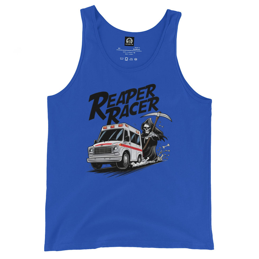 Thumbnail: Reaper Racer Men's Tank Top