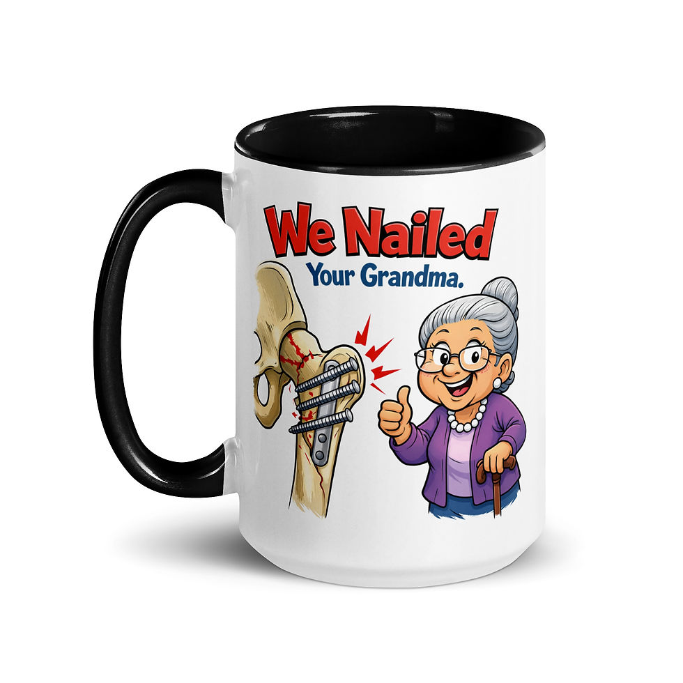 Thumbnail: We Nailed Your Grandma Mug with Color Inside