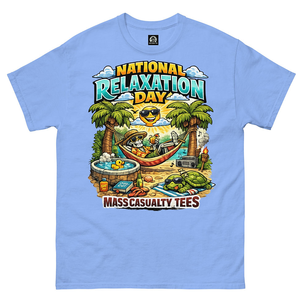 Thumbnail: Celebrate National Relaxation Day classic tee