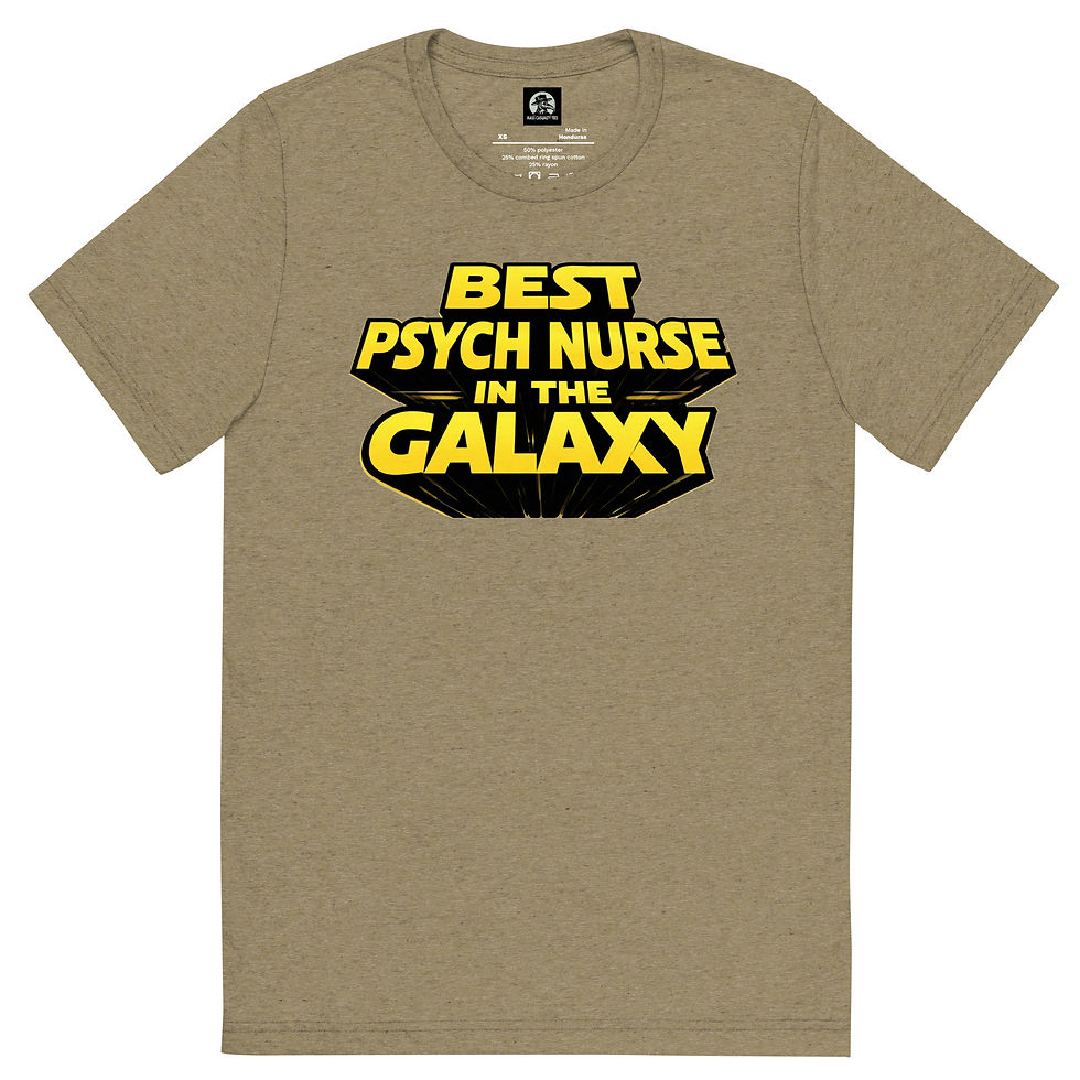 Thumbnail: Best Psych Nurse In The Galaxy Short sleeve t-shirt