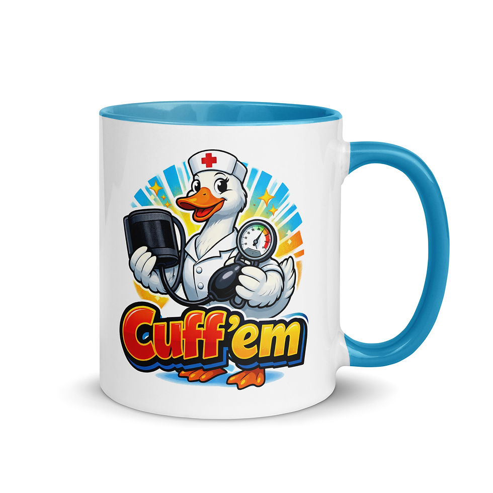 Thumbnail: Cuff ’em Mug with Color Inside