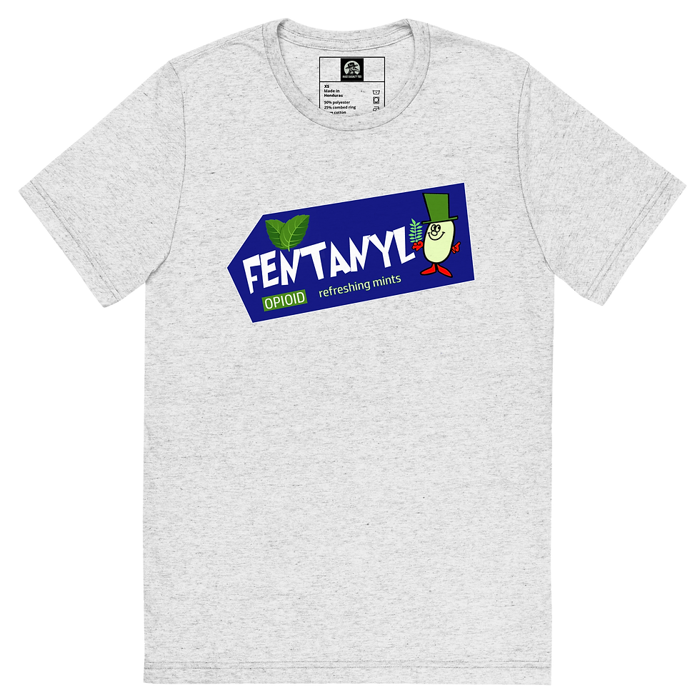 Thumbnail: Fentanyl Refreshing Mints Short sleeve t-shirt