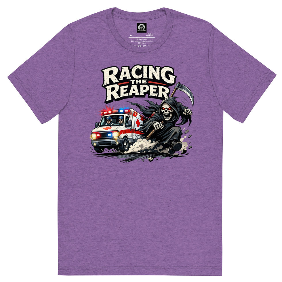 Thumbnail: RACING THE REAPER Short sleeve t-shirt