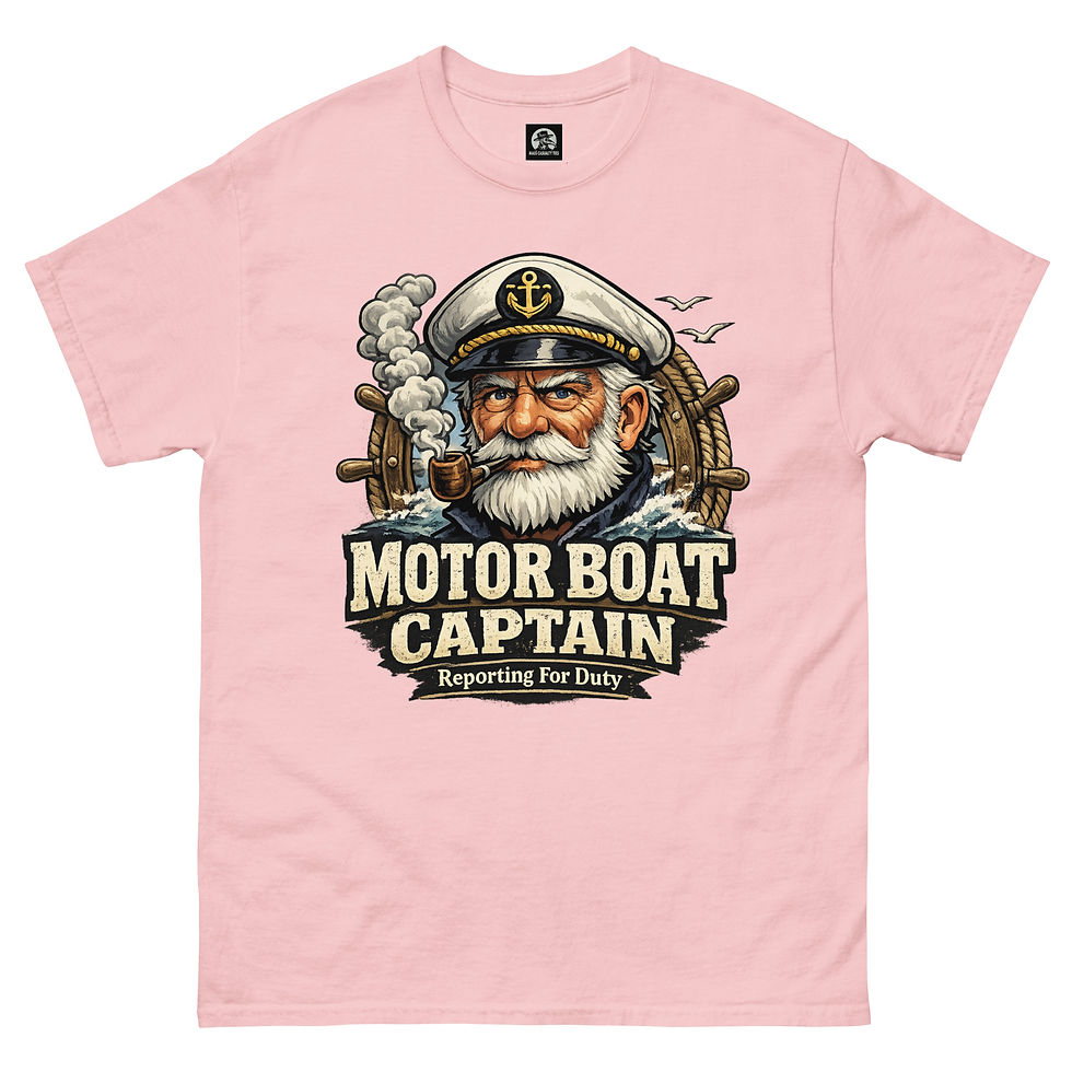 Thumbnail: Motor Boat Captain classic tee