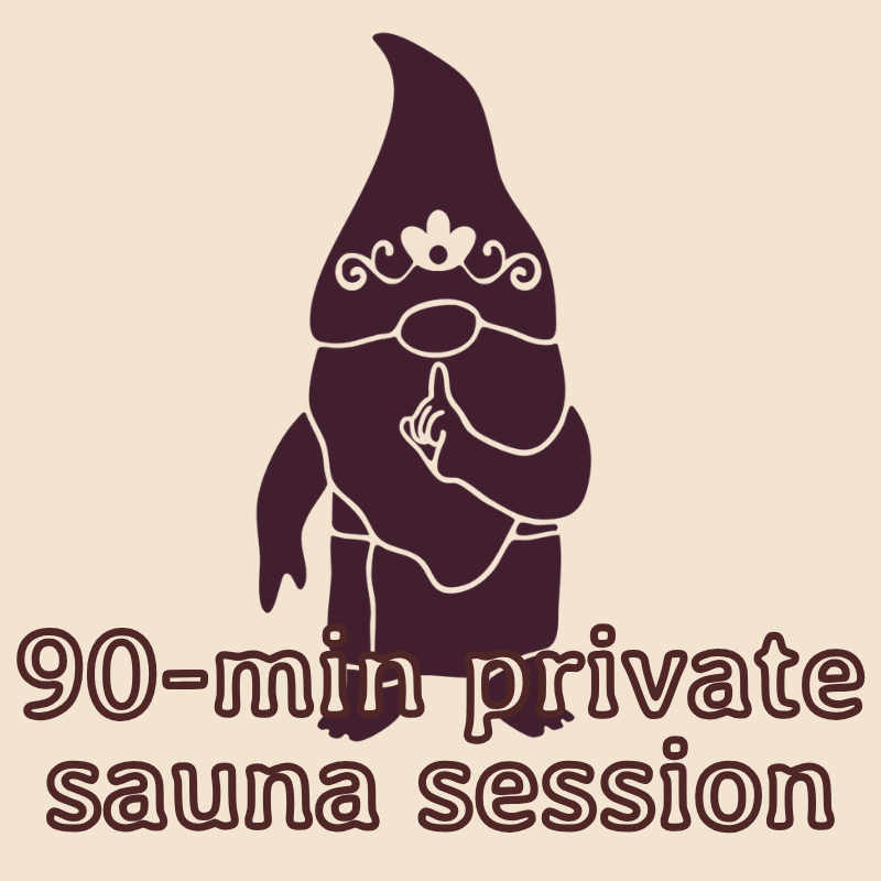 90-min private sauna session