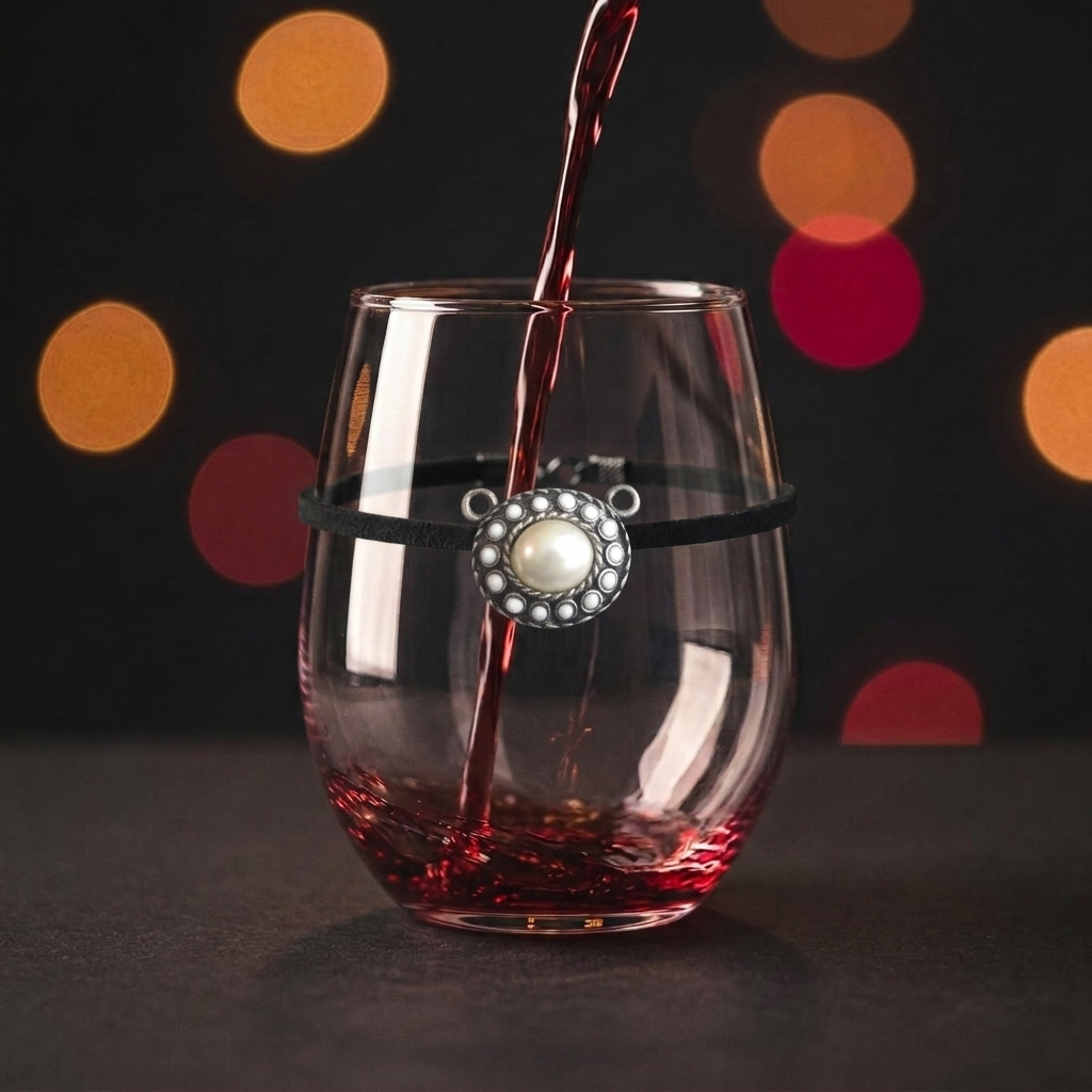 Pretty Pearl Tumbler Tie