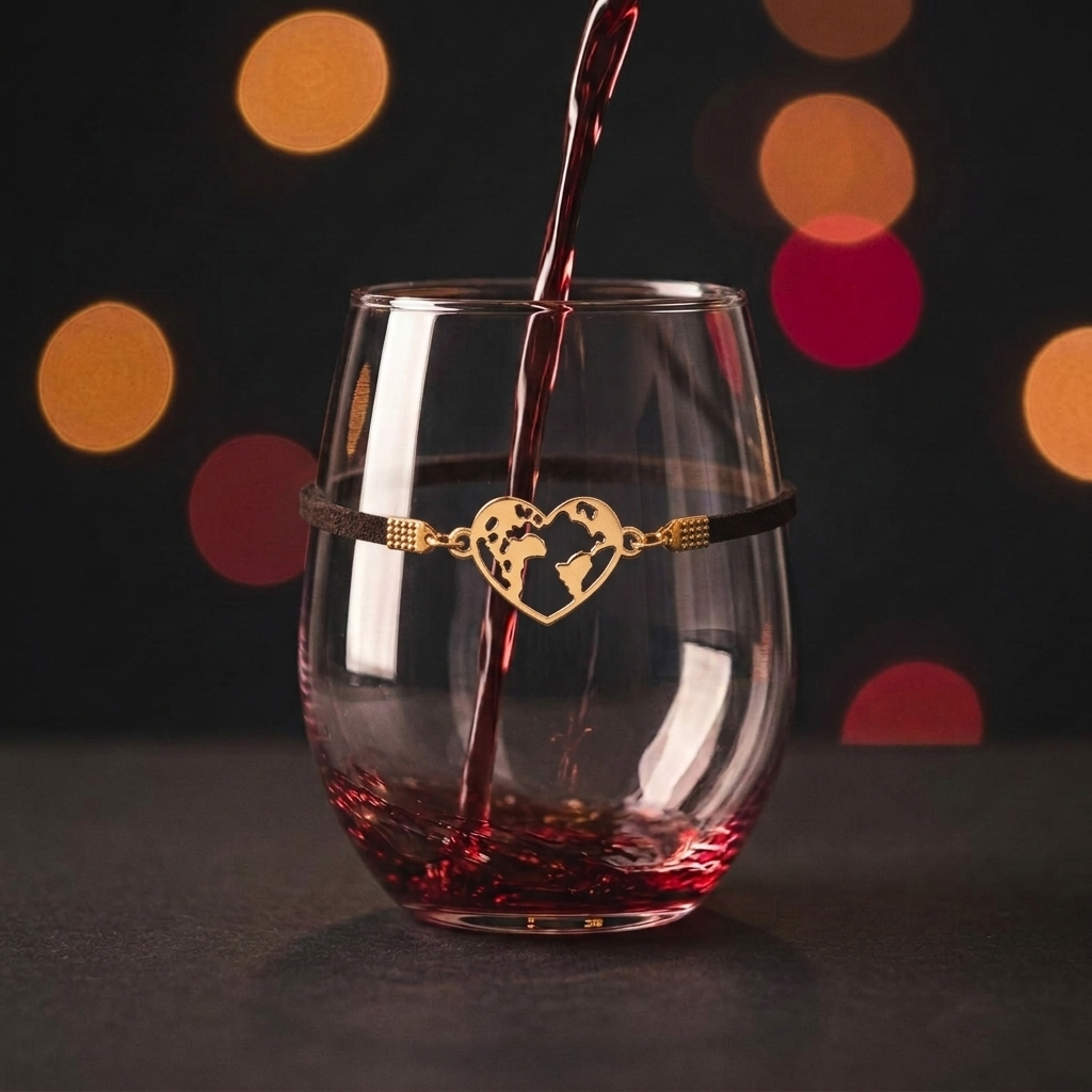 Traveling Heart Tumbler Tie