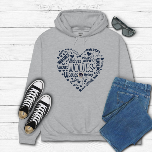 Thumbnail: Garden Prairie Wolves Hoodies