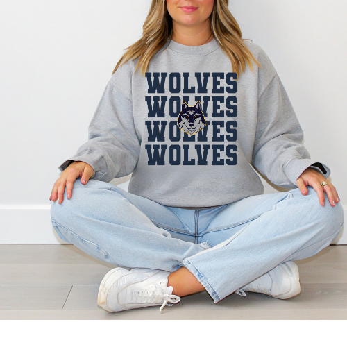 Thumbnail: '26 Garden Prairie Wolves Crewnecks