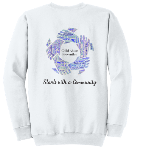 It Starts with a Community Crewnecks