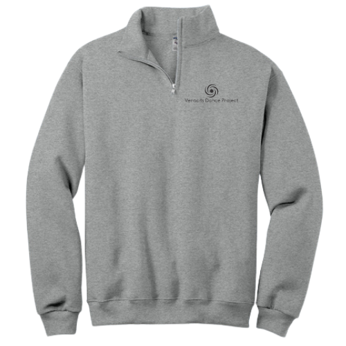 Thumbnail: Veracity Dance Project 1/4 Zip Cadet Collar Sweatshirt