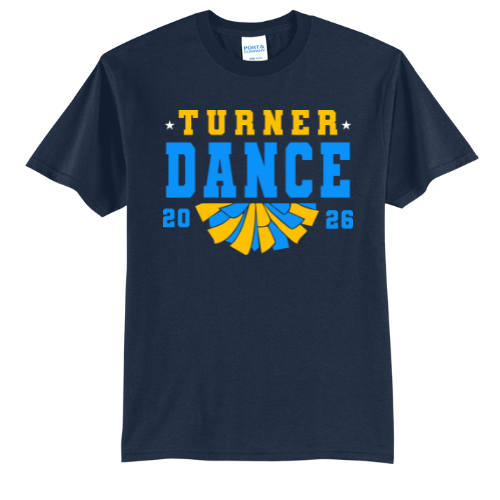 2026 Turner Dance T-Shirts-All Glitter
