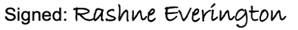 Rashne Everington Signature
