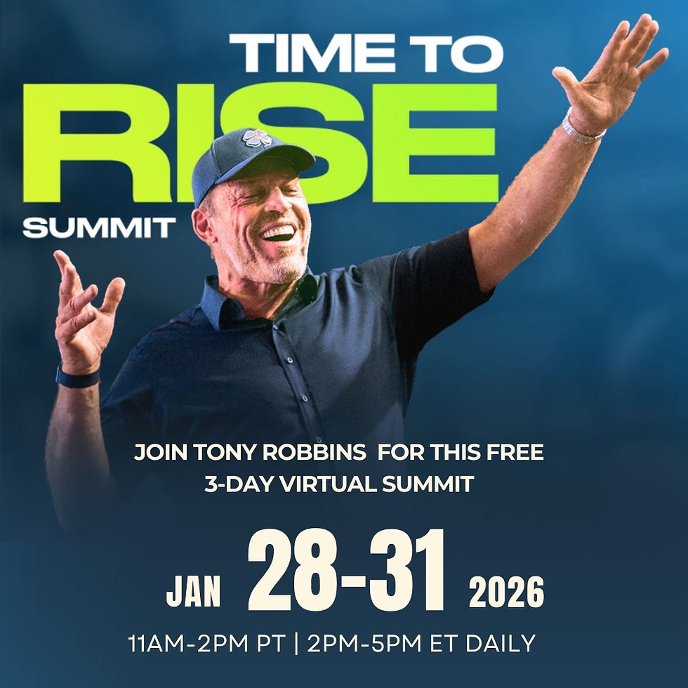 Tony Robbins Virtual Program — Group Experience for Veterans