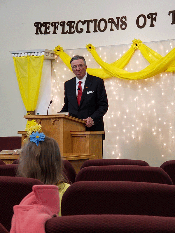 Evangelist Tom Lancaster