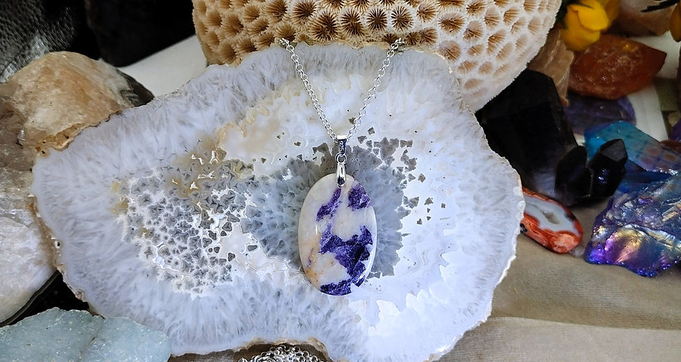 Miniature : Fluorite dans Calcite