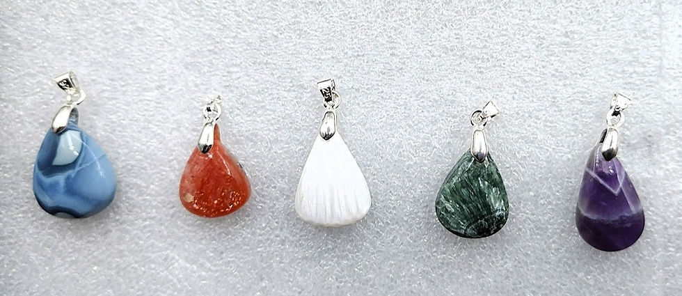 Miniature : Lot de 10 petits pendentifs