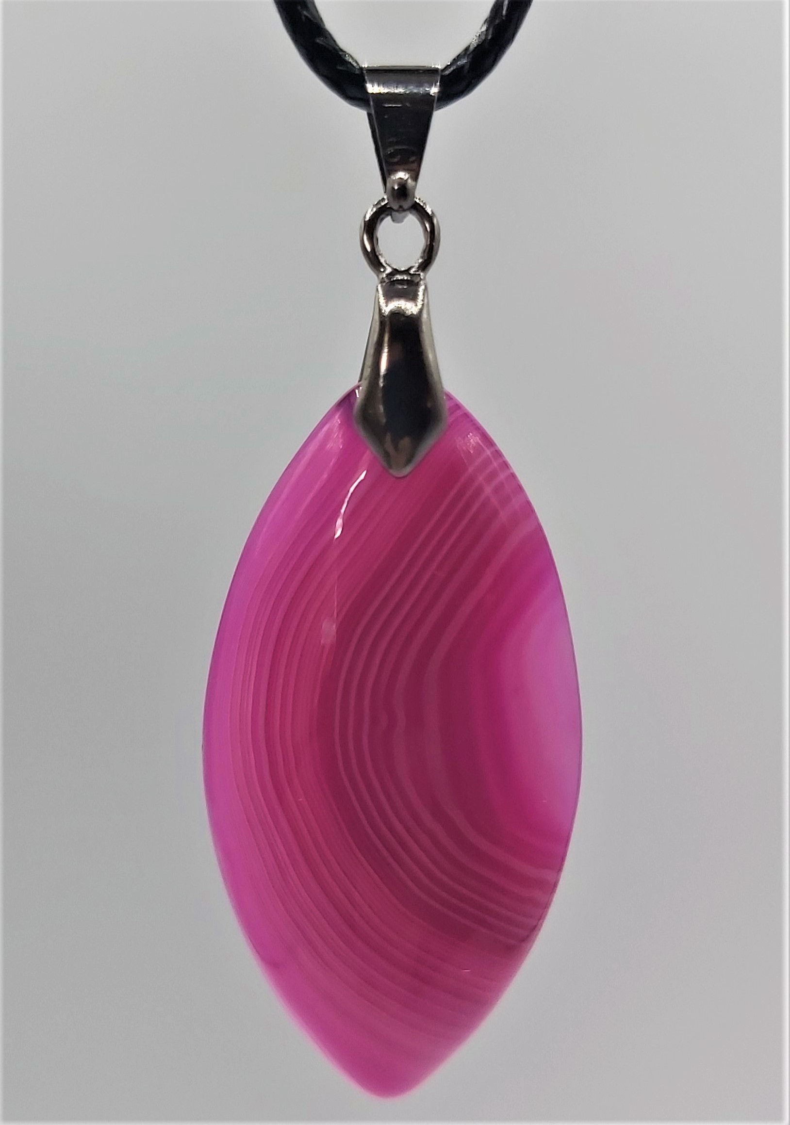 Collier avec pendentif Agate