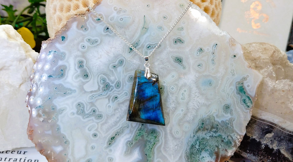 Miniature : Jolie Labradorite bleue