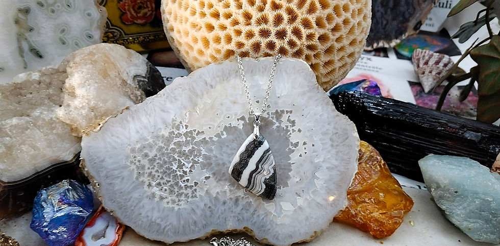 Miniature : Calcite rubanée (ou zébrée)