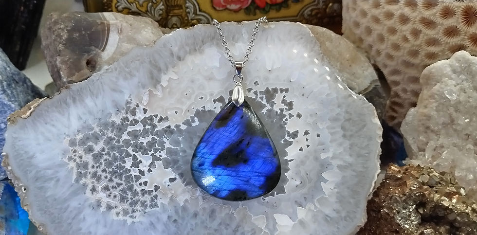 Miniature : Labradorite bleue