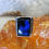 Miniature : Bague Labradorite bleue