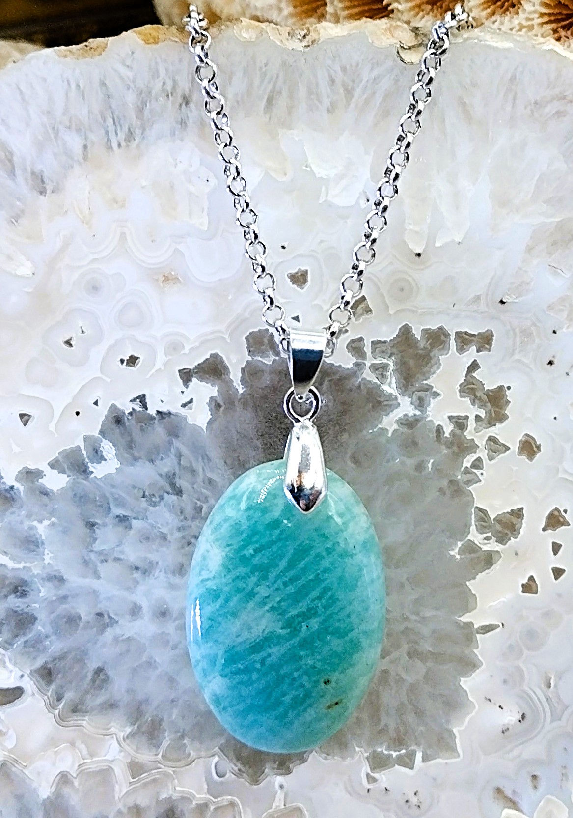 Amazonite d'Inde