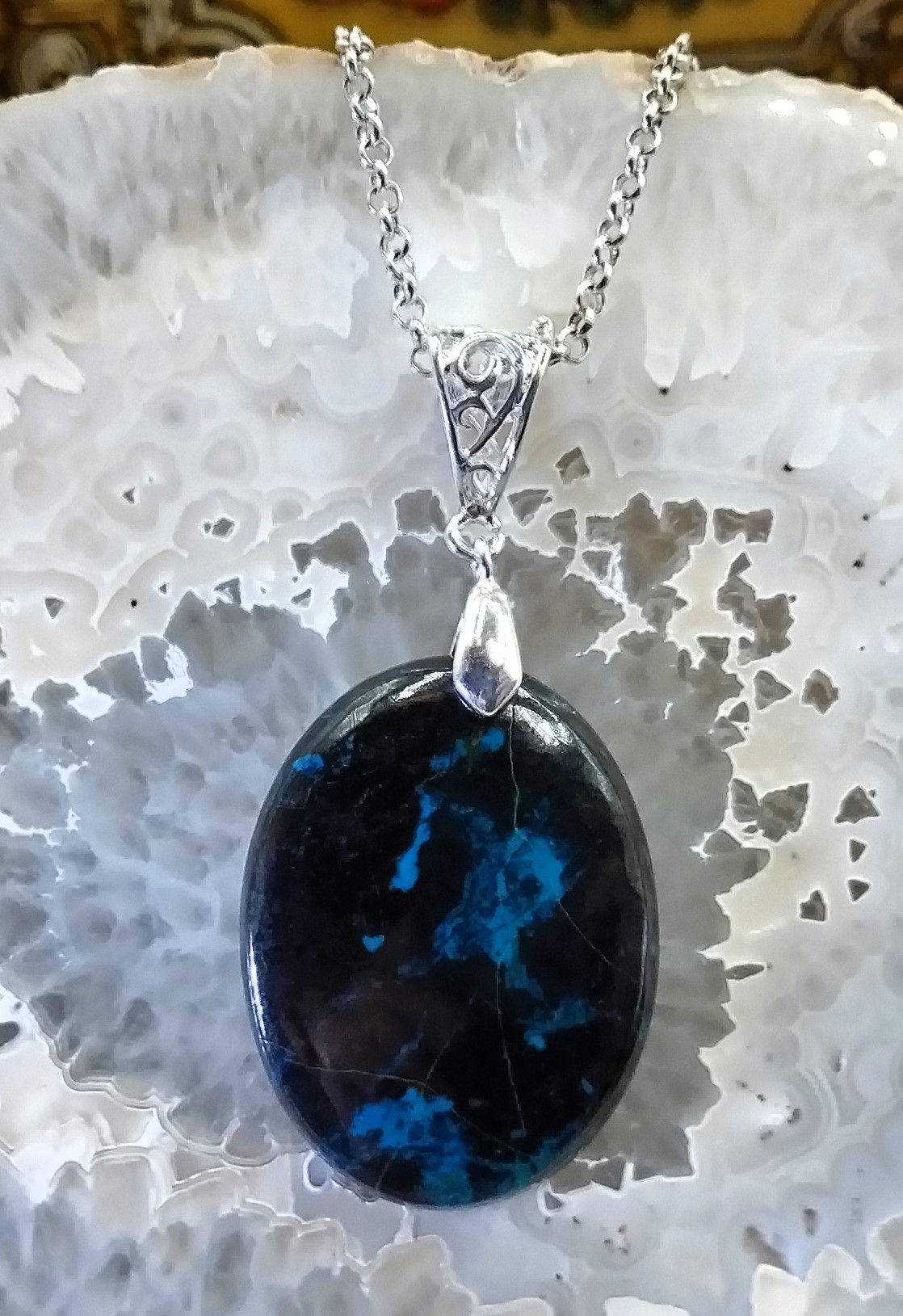 Shattuckite de l'Arizona