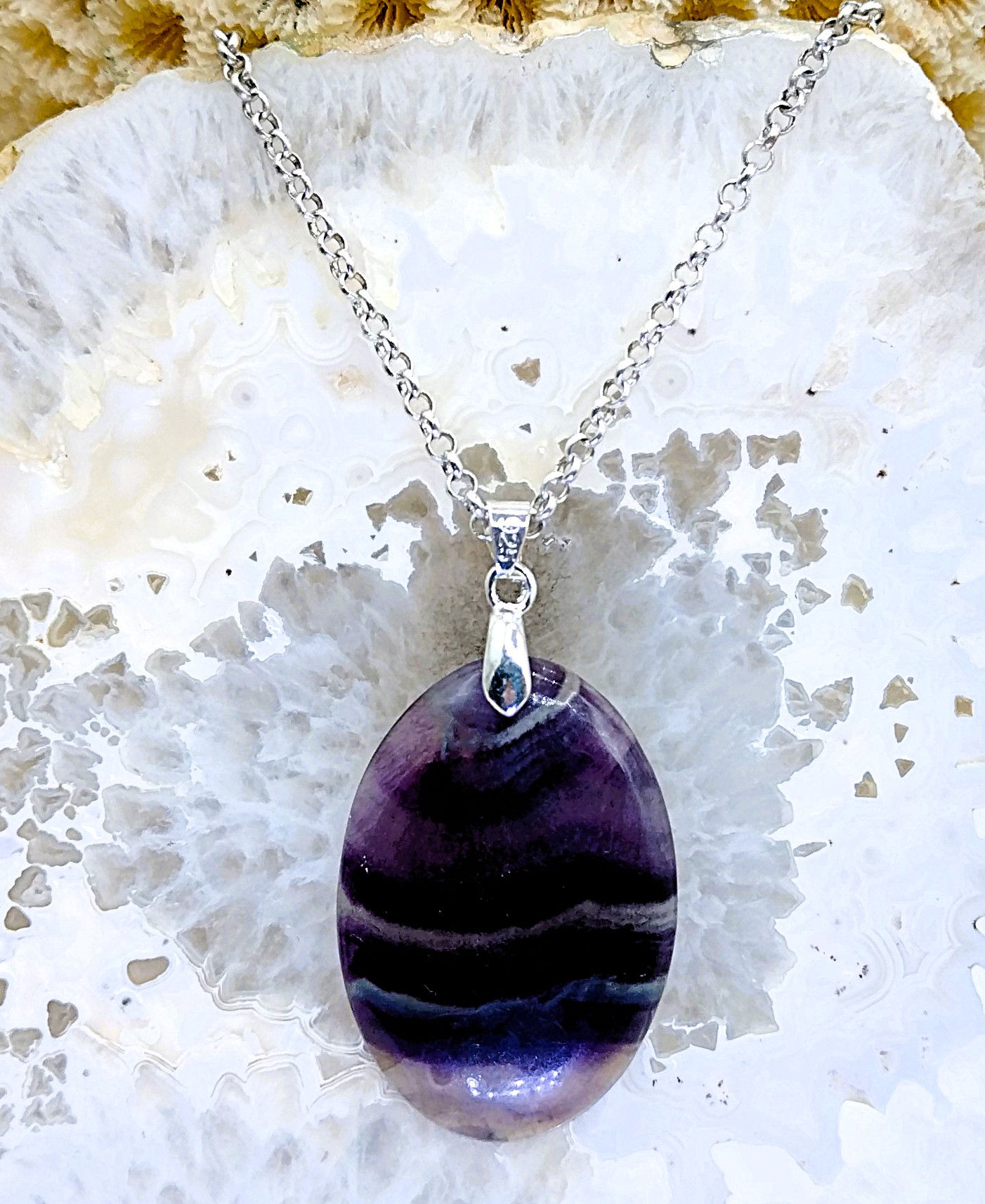 Fluorite violette