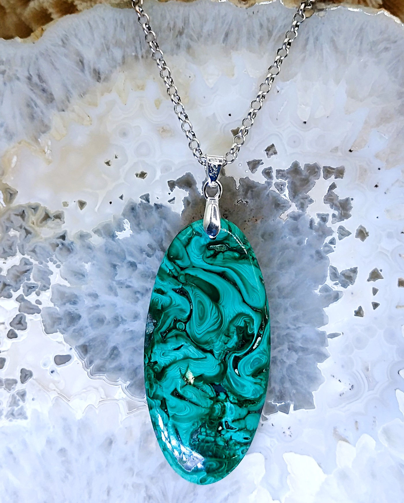 Malachite d'Afrique centrale