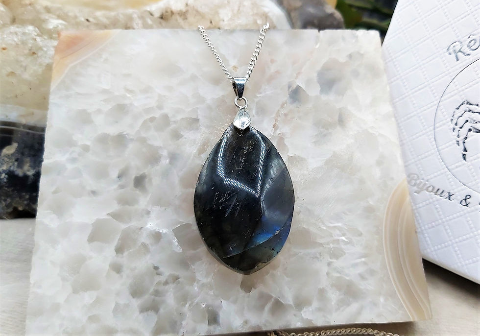 Magnifique pendentif Labradorite
